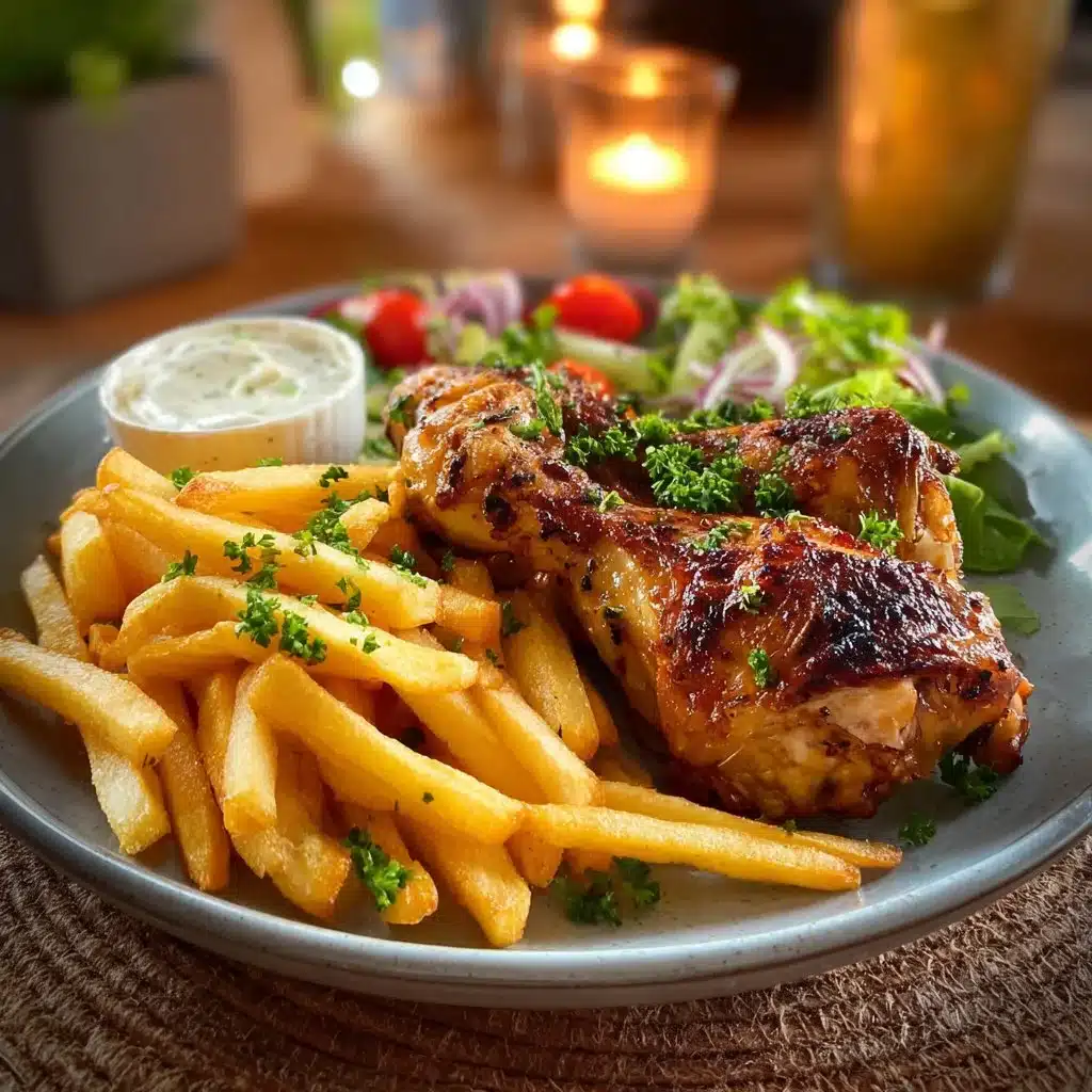 Juicy Chicken & Fries Comfort Plate