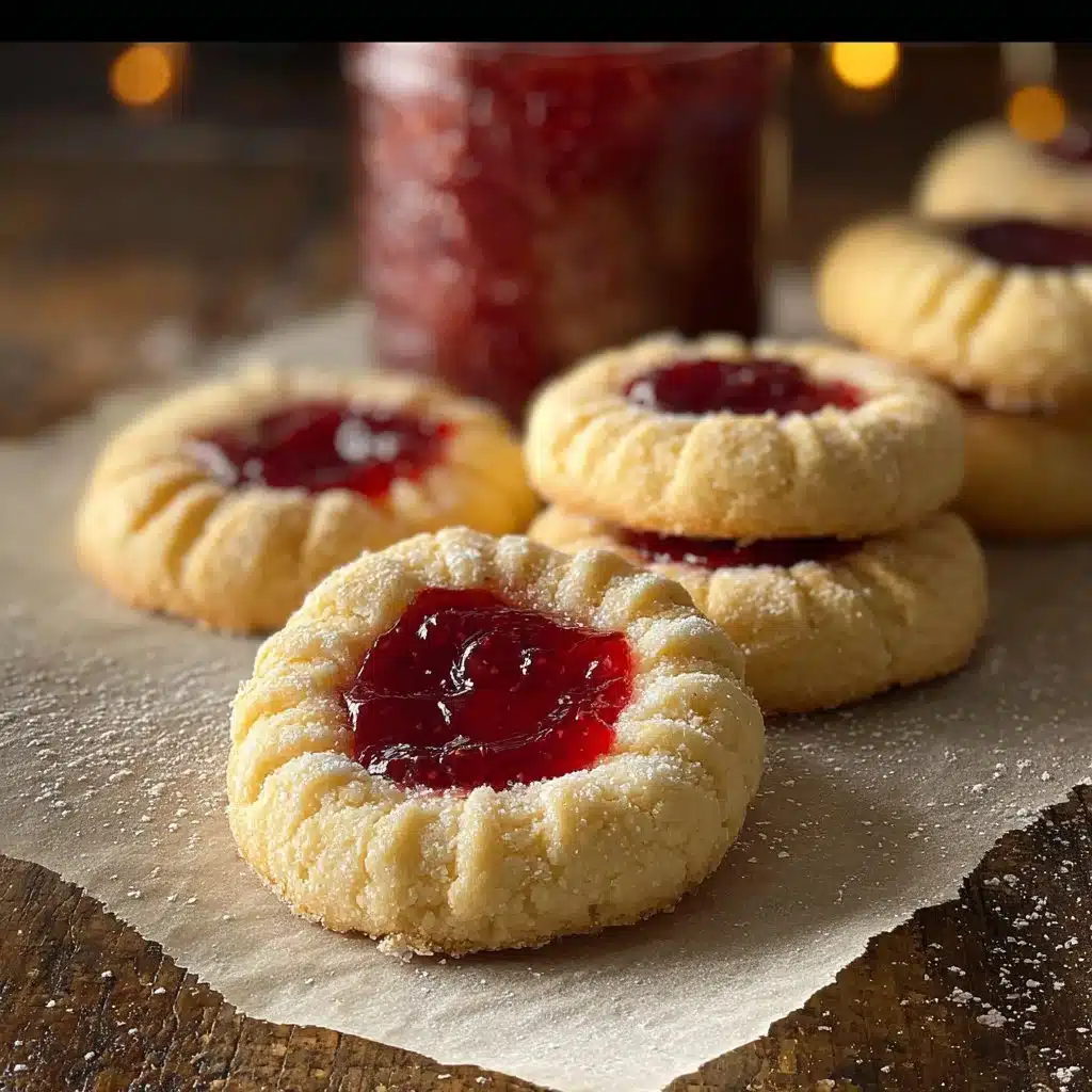 Lemon Cookies with Raspberry Curd