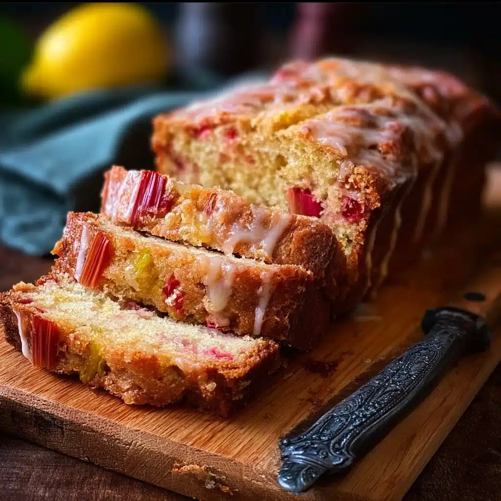 Lemon Rhubarb Loaf