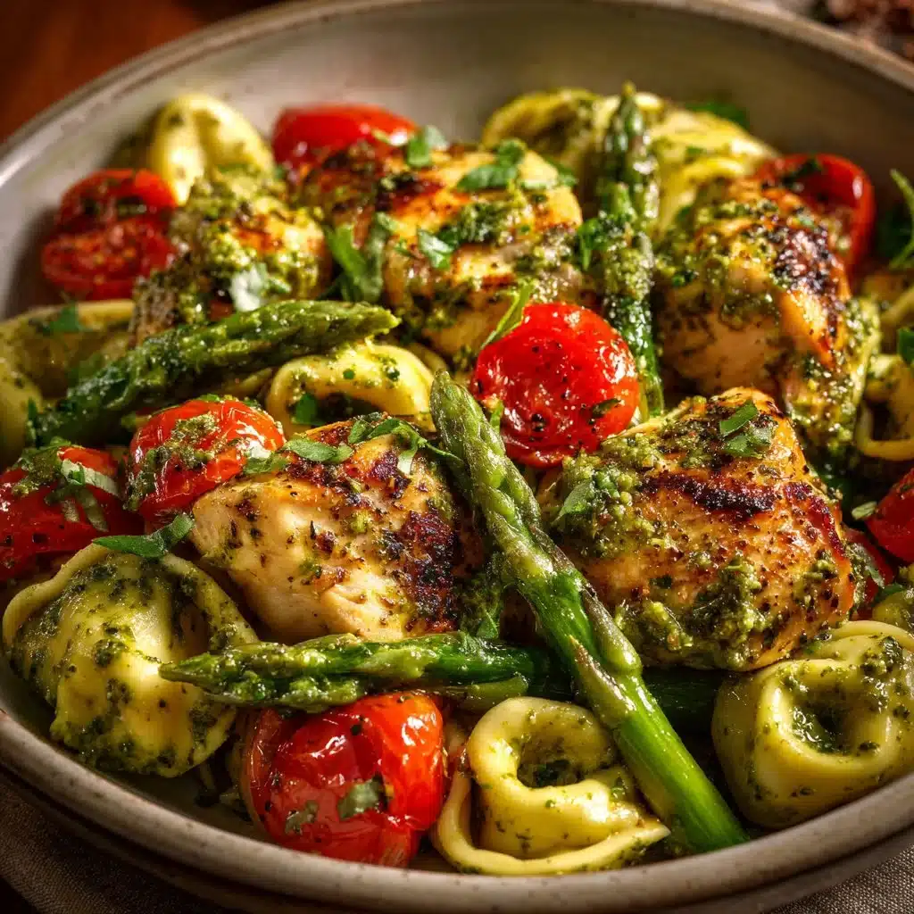 Mediterranean Chicken and Tortellini