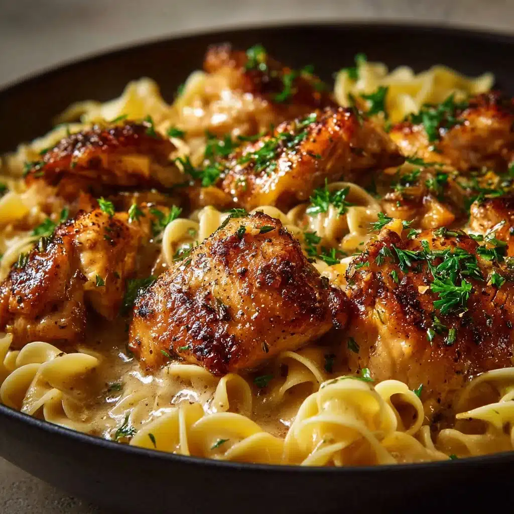 One-Pan Chicken with Buttered Noodles