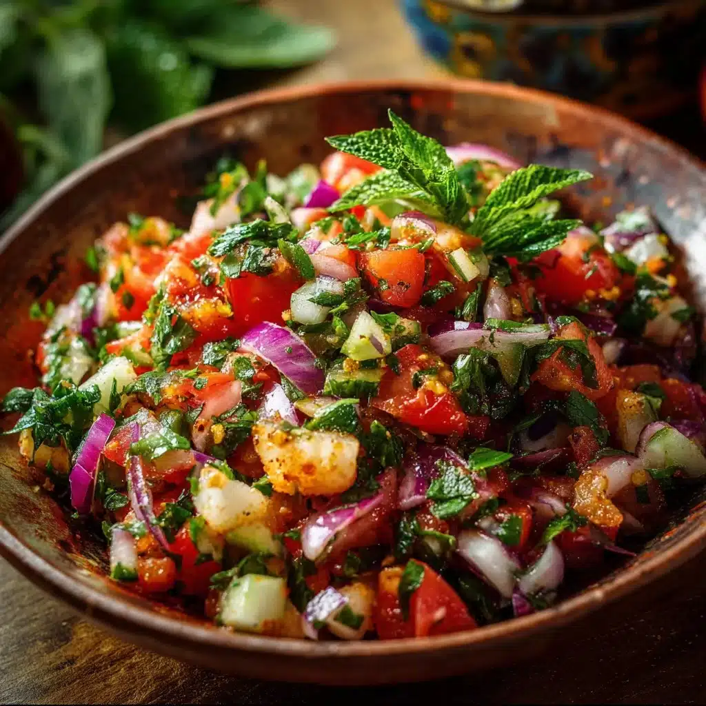 Persian Shirazi Salad