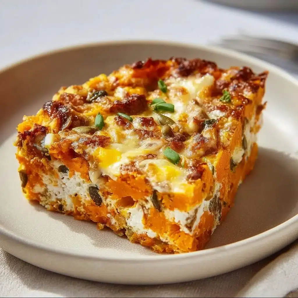 Protein-Packed Sweet Potato Egg Casserole
