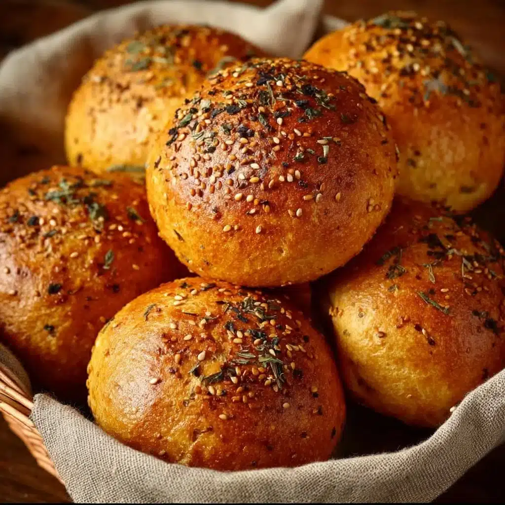 Red Lentil Bread Rolls