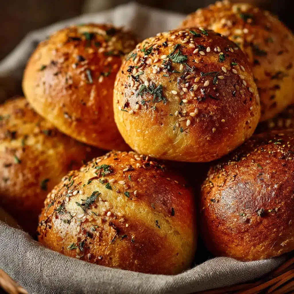 Red Lentil Bread Rolls