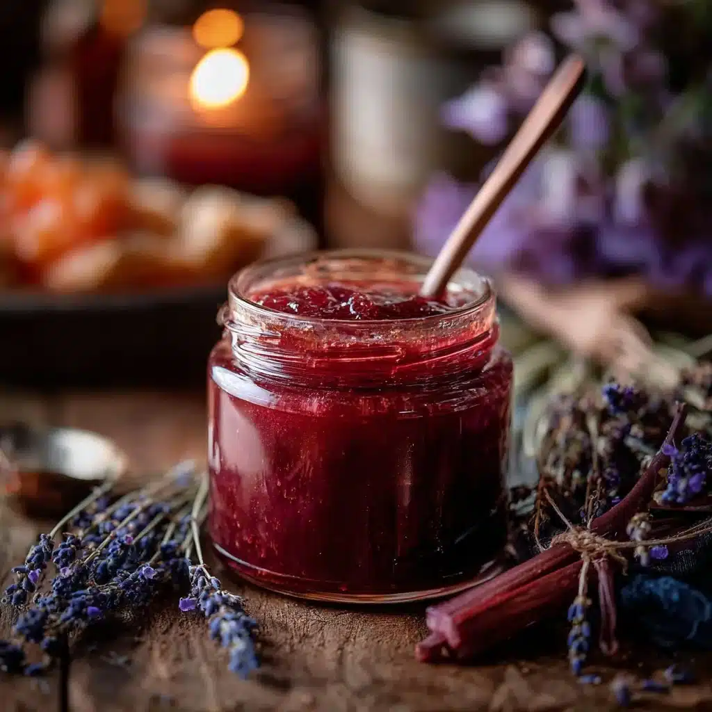 Rhubarb and Lavender Jam