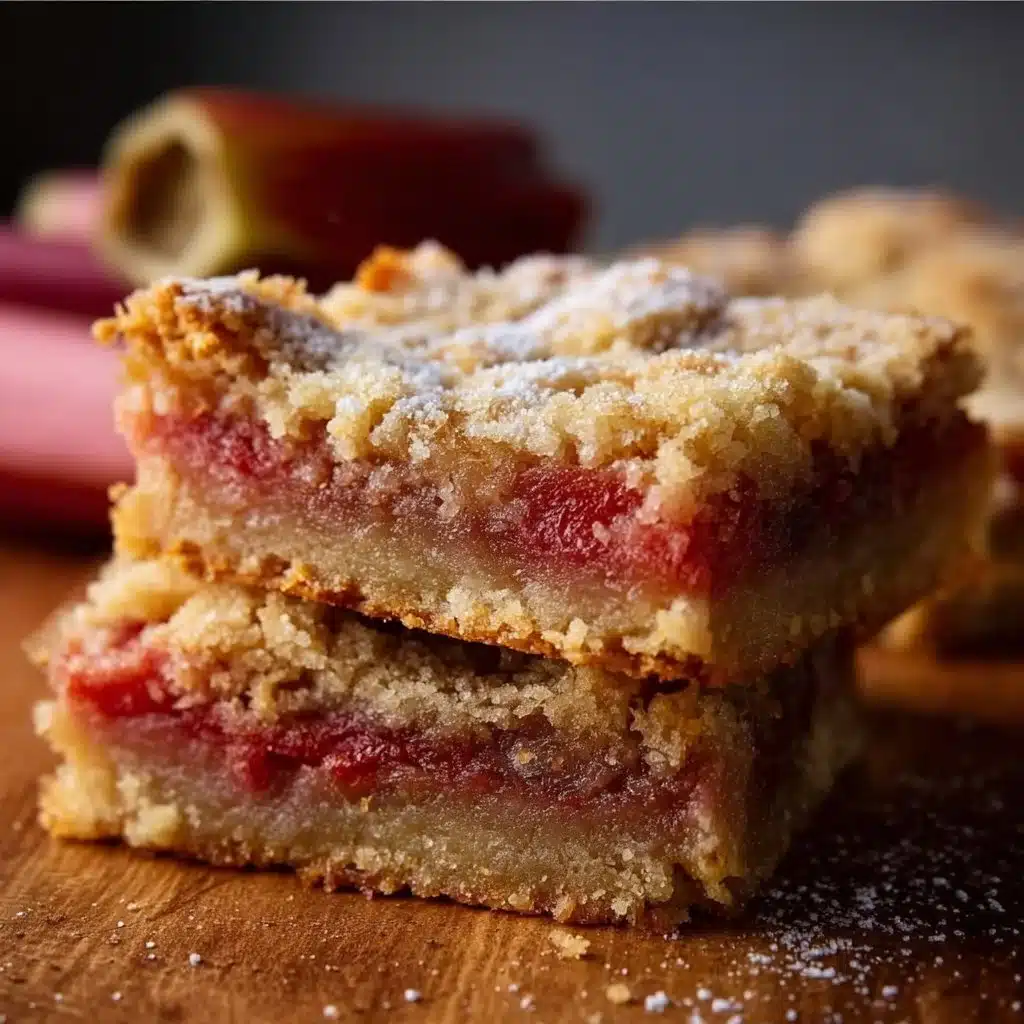 Rhubarb Dream Bars