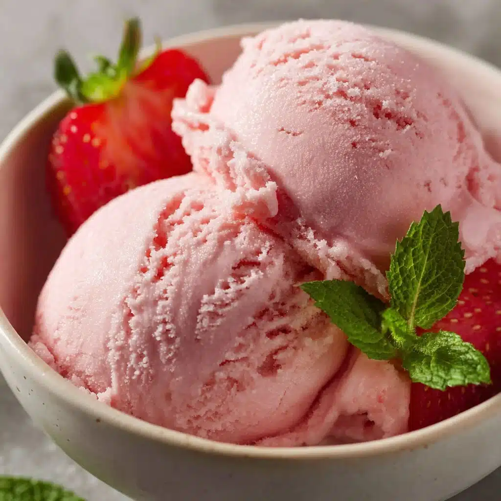 Rhubarb Ice Cream
