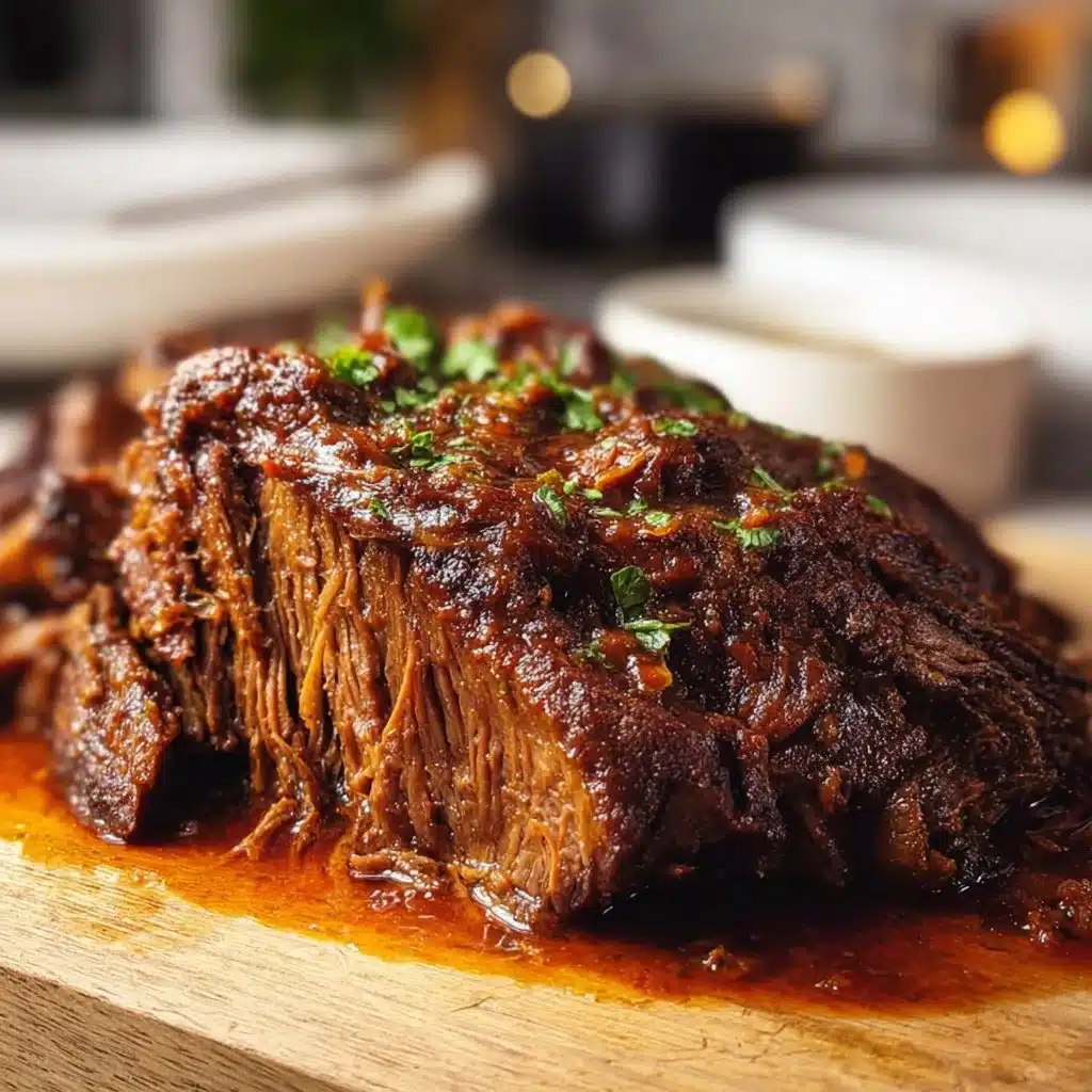Slow Cooked Beef Brisket – Tender, Soul-Warming Perfection