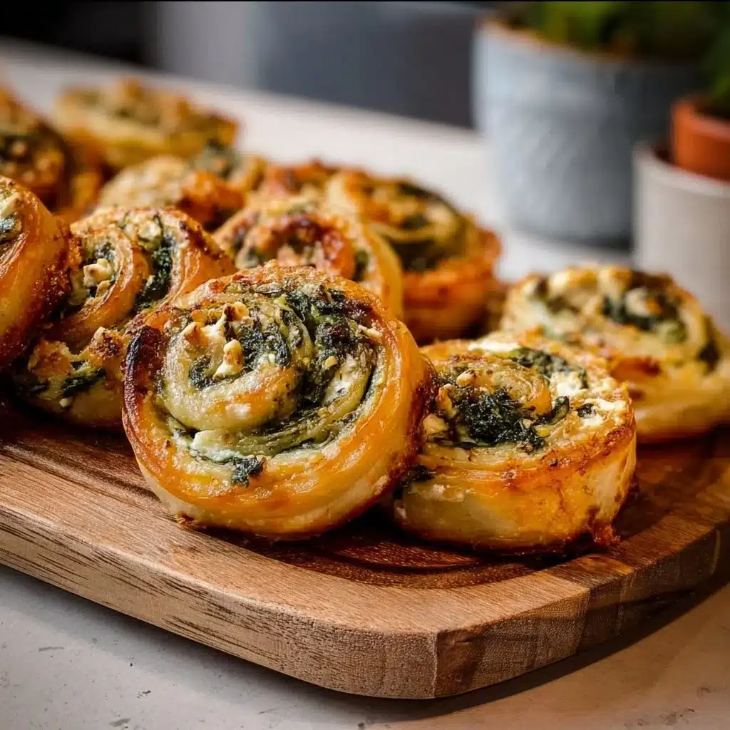Spinach and Feta Pinwheels