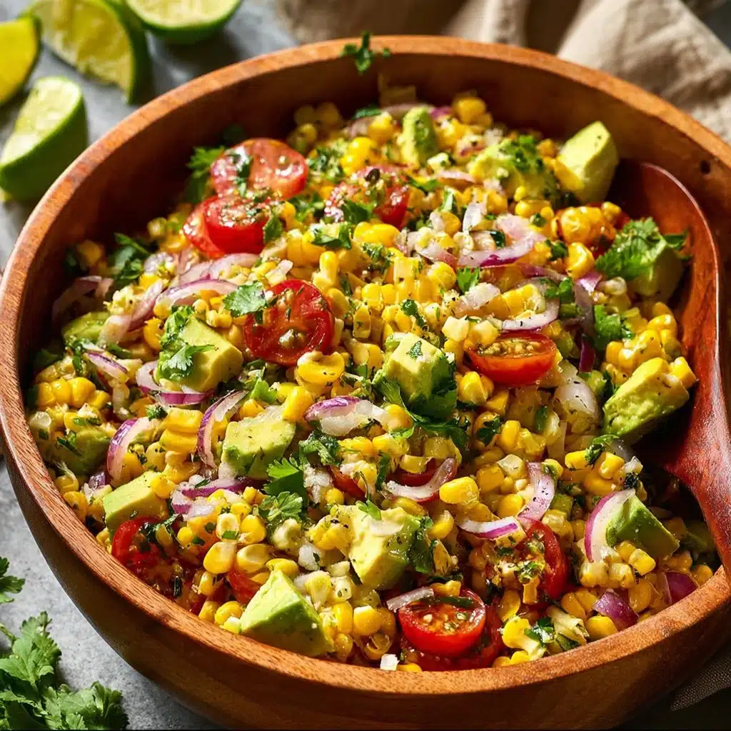 Summer Corn Salad with Avocado