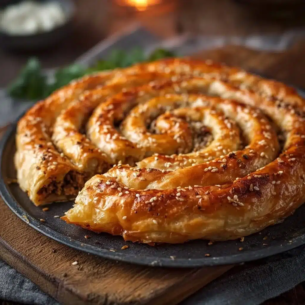Turkish Spiral Borek