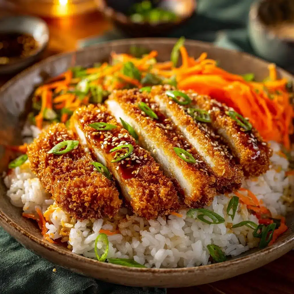 Vegan Katsu Curry with Crispy Tofu and Brown Rice