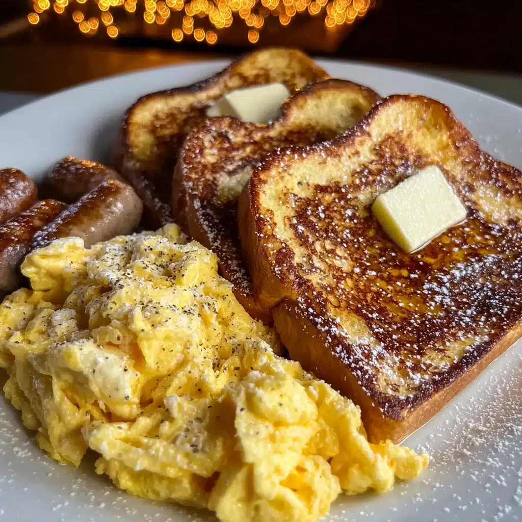 Classic French Toast Breakfast Plate