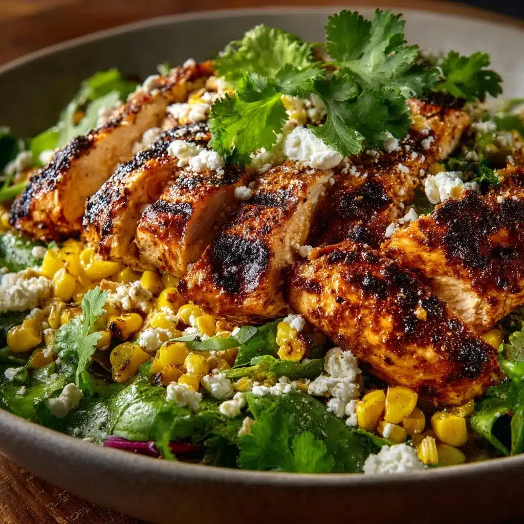 High Protein Chicken Street Corn Salad