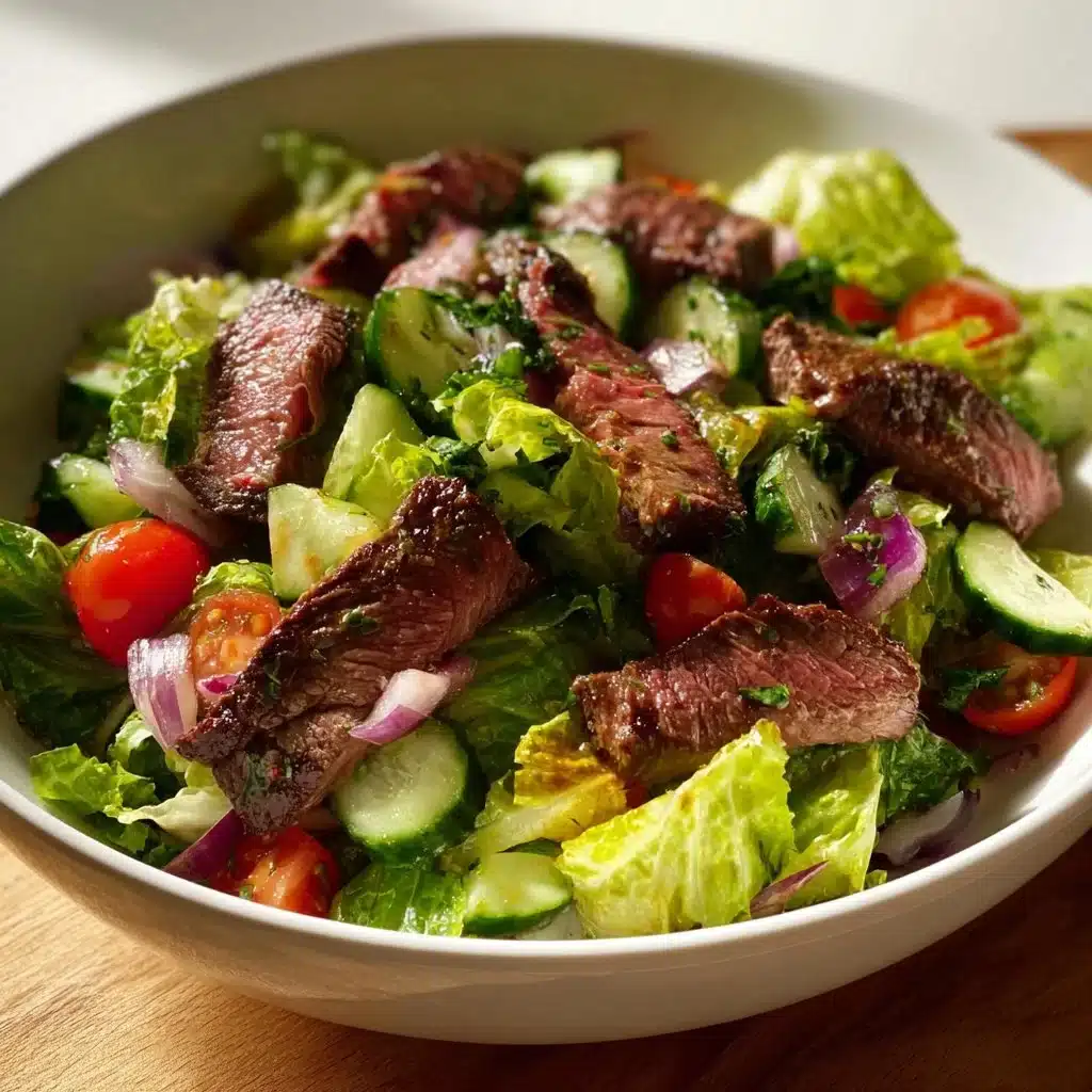 High-Protein Steak Chopped Salad