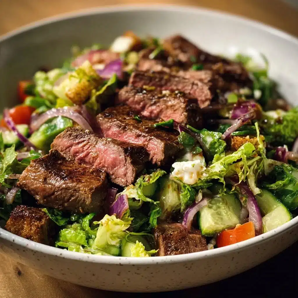 High-Protein Steak Chopped Salad
