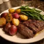 Juicy Steak Dinner With Garlic Potatoes Green Be 2026 05 12 235432 800x800 1