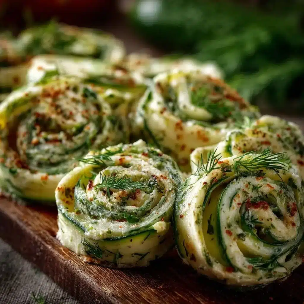 Light and Refreshing Cucumber Dill Pinwheels