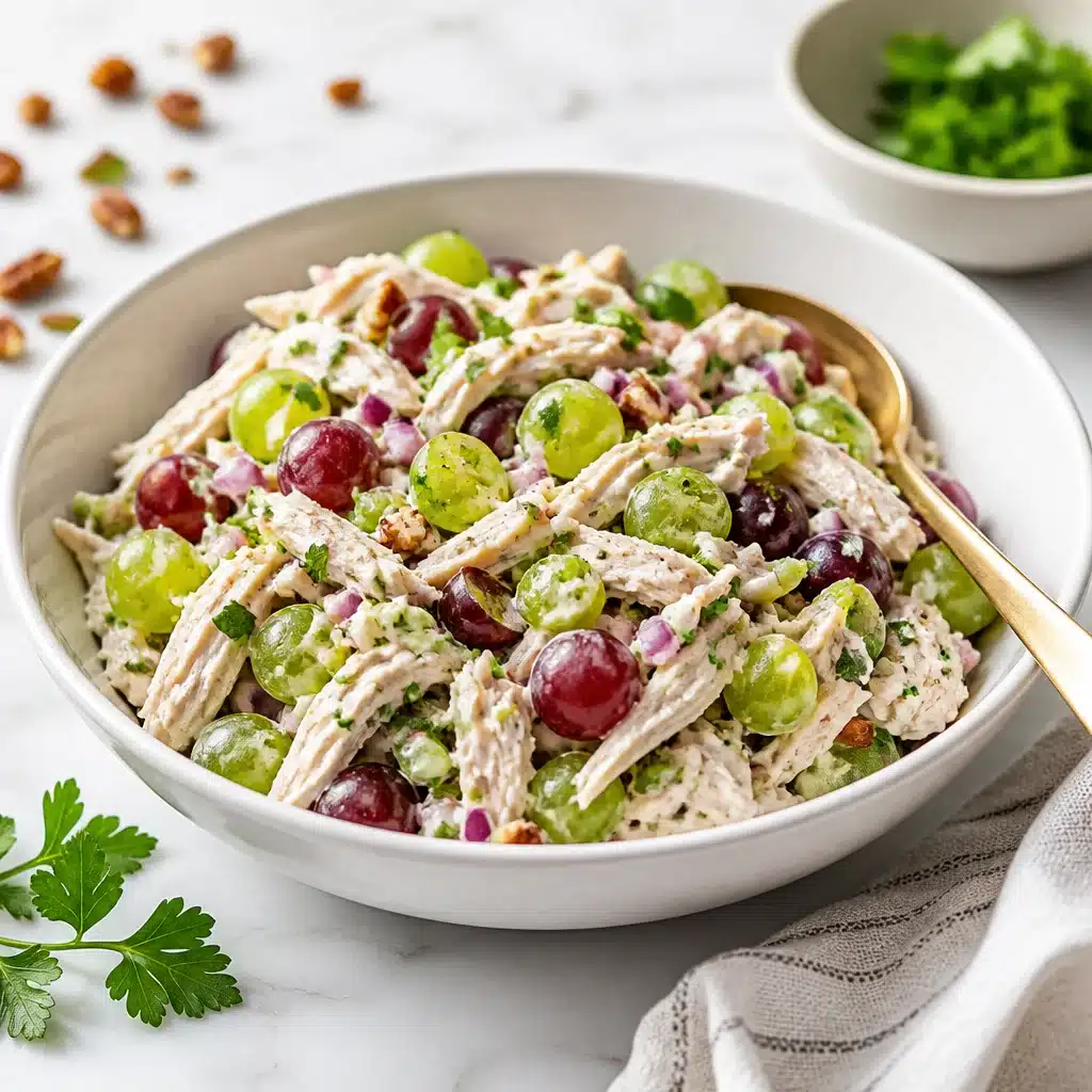 High-Protein Greek Yogurt Chicken Salad
