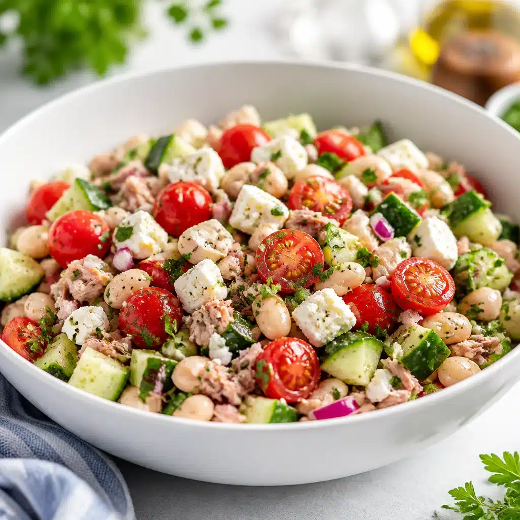 Delicious High-Protein Mediterranean Tuna Salad Bowls You&rsquo;ll Love
