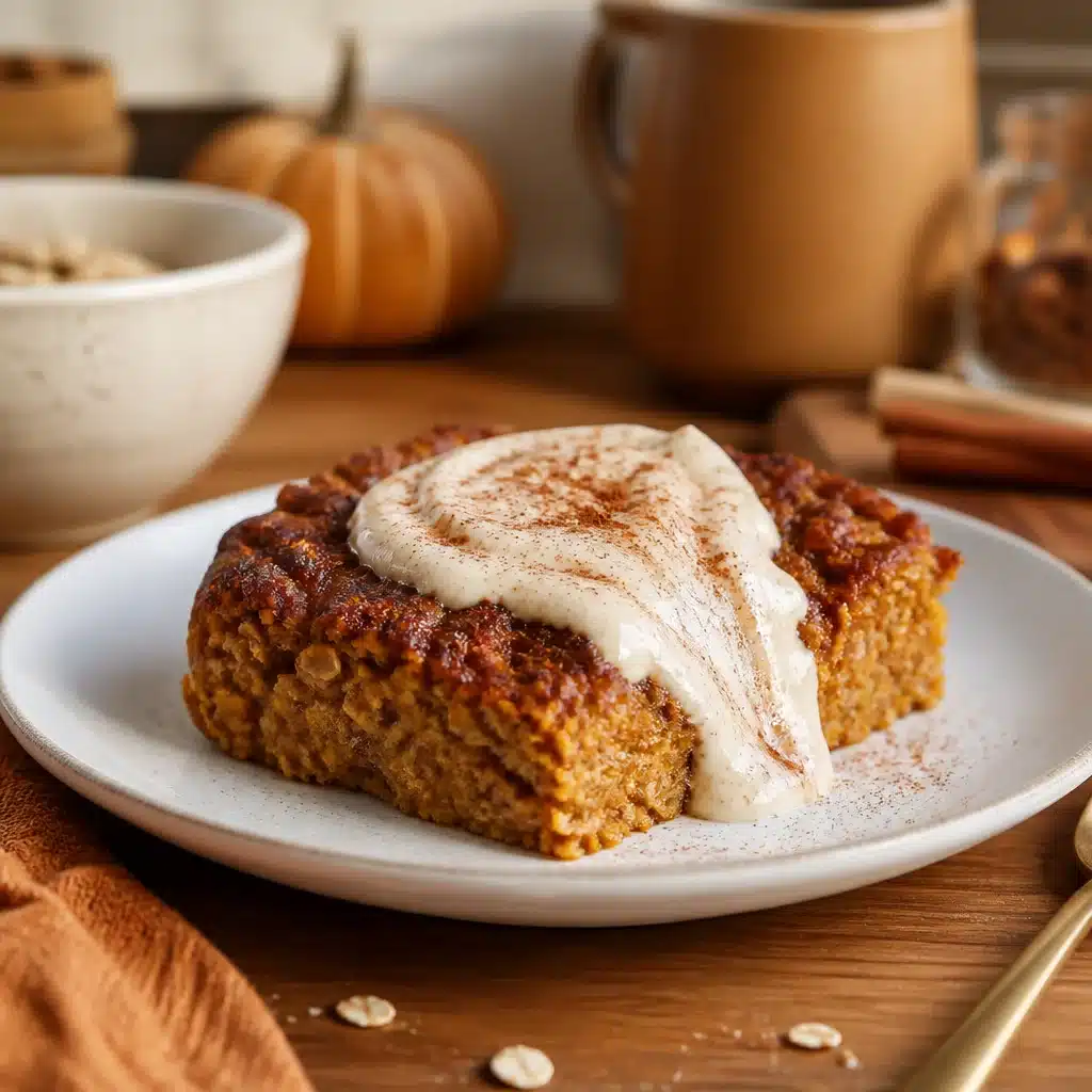 Deliciously Easy High-Protein Pumpkin Spice Baked Oats Recipe