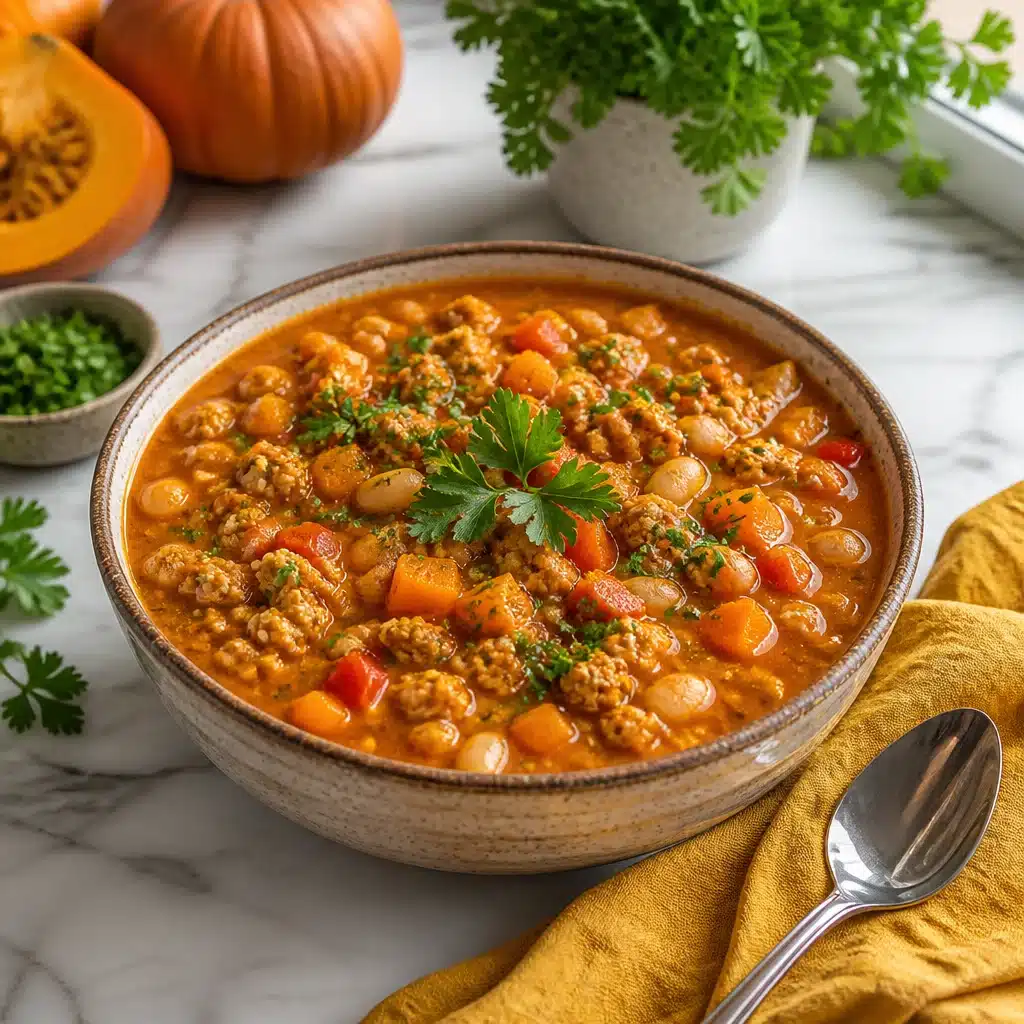 Macro-Friendly Pumpkin Turkey Chili