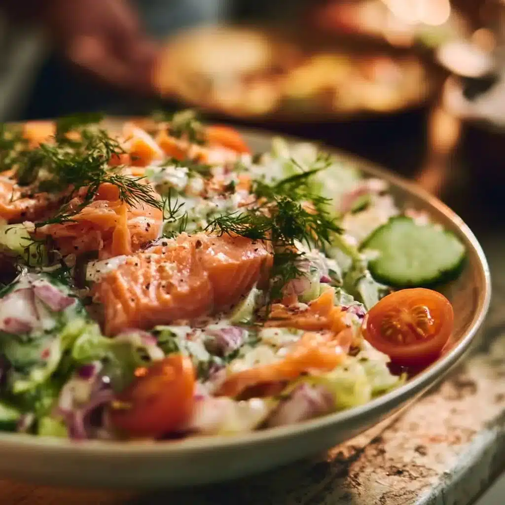 High-Protein Salmon Salad – Easy Healthy Lunch Recipe