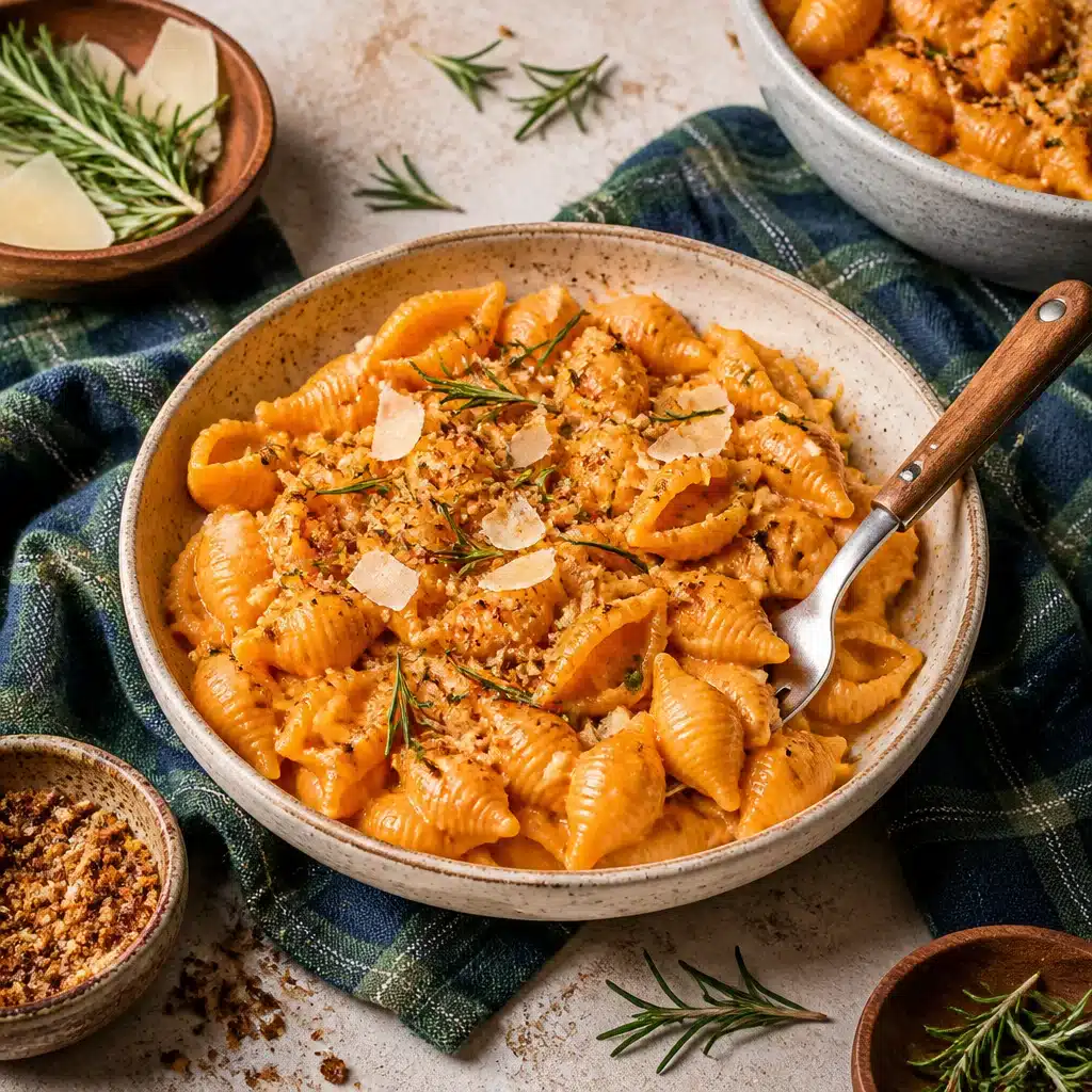 Macro-Friendly Pumpkin Mac & Cheese