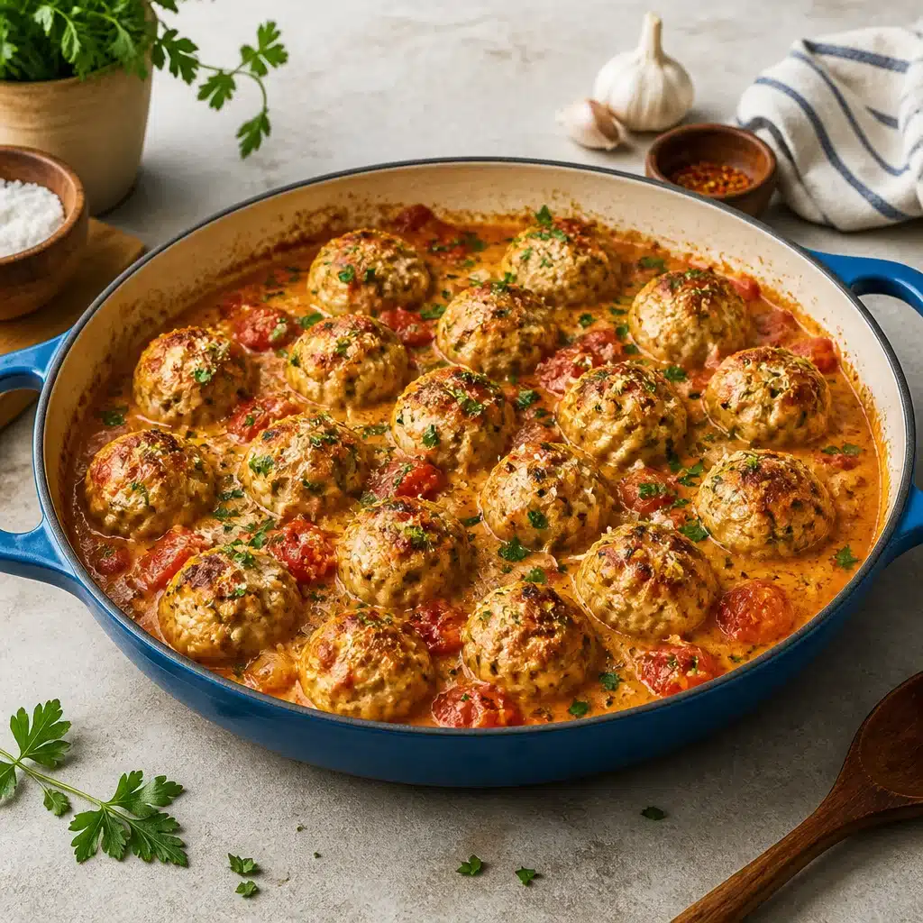 Macro-Friendly "Marry Me" Chicken Meatballs