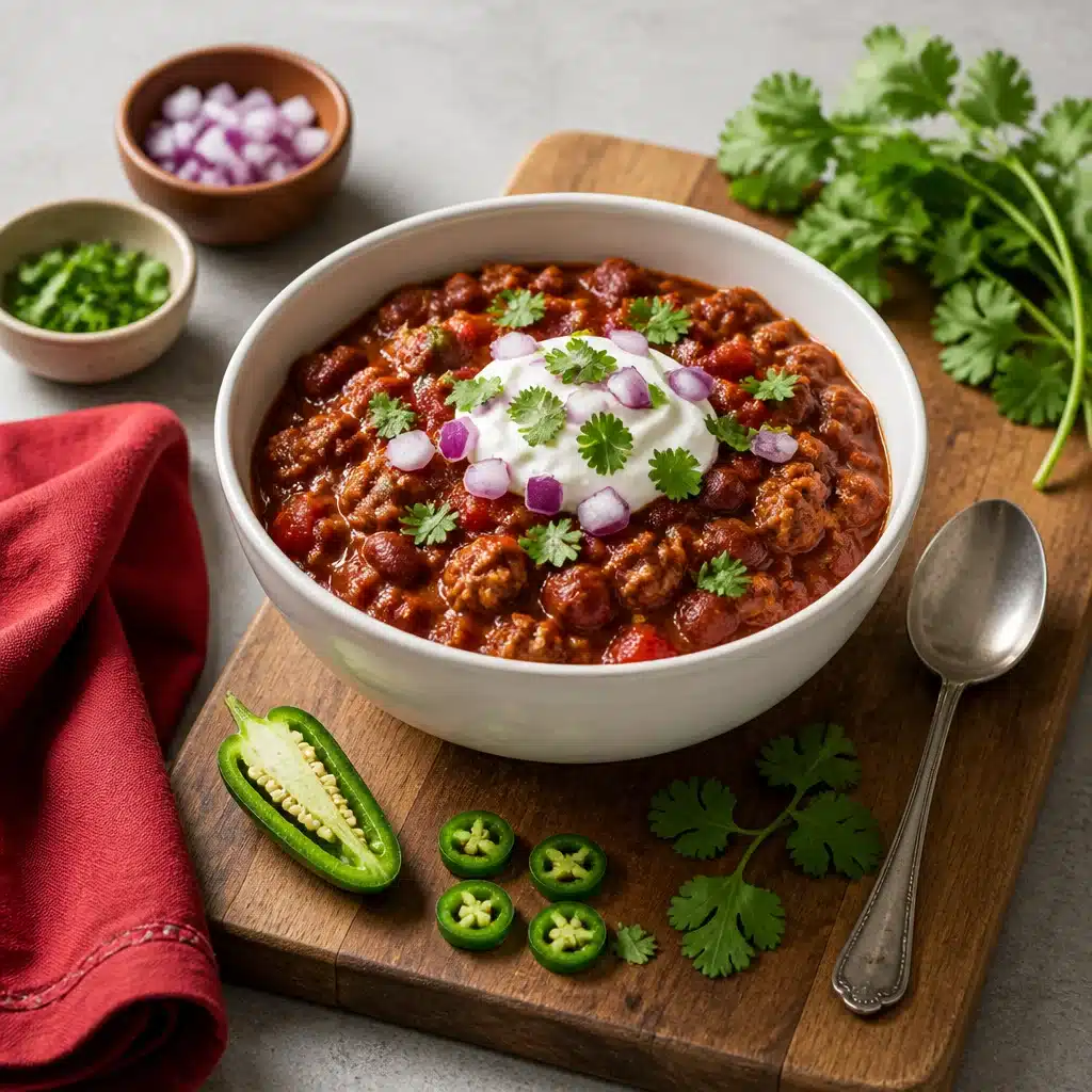 Macro-Friendly Slow Cooker Turkey Chili